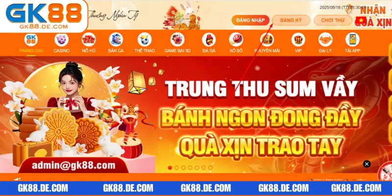 3 bước đăng ký GK88 cực dễ dàng
