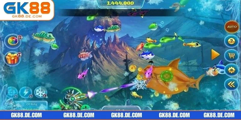 Bắn Cá Rùa Xanh là nơi các sinh vật biển sống động đang chờ đón bạn