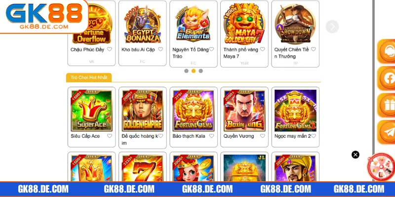 Các tựa game nổ hũ ăn tiền tại nhà  cái đều có mức RTP
