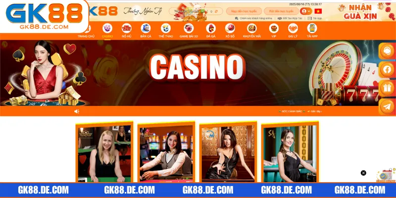 Giới thiệu về GK88 - Giải trí cực đỉnh cùng bắn cá trực tuyến